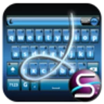 Logo of SlideIT Blue metal box skin android Application 